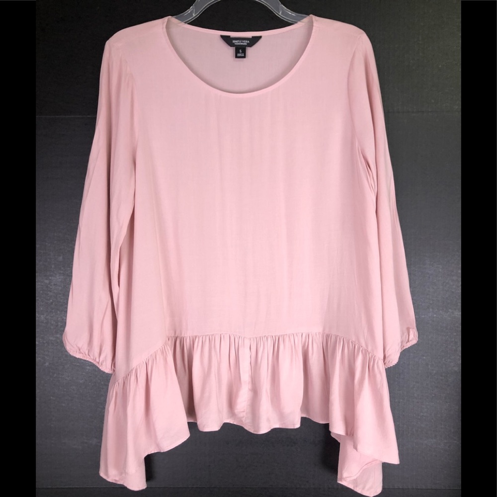 Simple Vera Vera Wang 3/4 Sleeve Blouse 👚